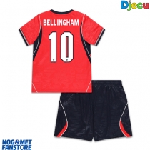 Engleska Jude Bellingham #10 Gostujuci Dres za djecu SP 2026 Kratak Rukav (+ Kratke hlače)